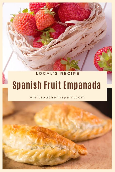 Do you want to make the Easiest Fruit Empanada Recipe from Spain? You must try these dessert empanadas that are very delicious and easy to make. This is the recipe for strawberry empanadas, with a flaky, buttery pie dough and a flavourful strawberry filling to die for. This sweet empanada recipe is the perfect Spanish dessert if you want to impress your guests or you just want to spoil yourself with a tasty dessert. #fruitempanadarecipe #strawberryempanadas #spanishdessert #dessertempanada Brazilian Empanadas, Strawberry Empanadas, Breakfast Empanadas Recipe, Strawberry Empanadas Recipe, Strawberry Cream Cheese Empanadas, Peach Empanadas, Empanadas Dessert, Fruit Empanadas, Flaky Empanada Dough Recipe