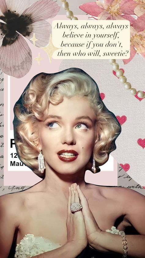 #marilynmonroe #diamonds #renaissance #romance #love #pink #collage #vintage #moodboard #fashion #glamour #hollywood #oldhollywood Marylin Monroe Vintage, Marlyne Monro Wallpapers Iphone, Old Hollywood Glamour Wallpaper, Old Hollywood Wallpaper Aesthetic, Vintage Love Wallpaper, Collage Wallpaper Ideas, 80s Hollywood Aesthetic, Hollywood Wallpaper, Marilyn Monroe Collage