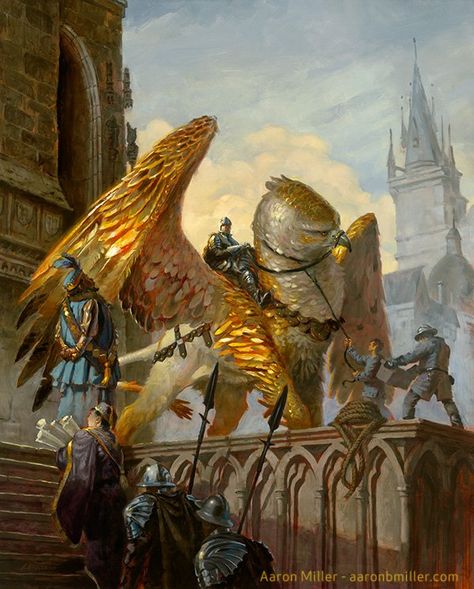 🖌Aaron Miller Illustration on Twitter: "New cover art released by @KoboldPress of my painting - The Diplomat.… " Heroic Fantasy, Fantasy Beasts, 다크 판타지, An Eagle, Fantasy Creatures Art, Fantasy Monster, Mythical Creatures Art, Creature Concept Art, Fantasy Concept Art