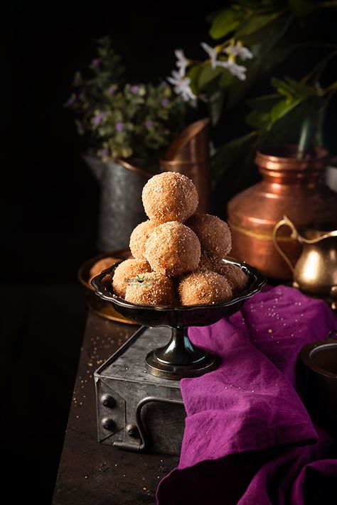 Ladoo Photography, Diwali Food Photography, Diwali Sweets Photography, Churma Ladoo, Shoot Setup, Diwali Shoot, Cookbook Inspiration, Sweets Photography, Krishna Jayanthi