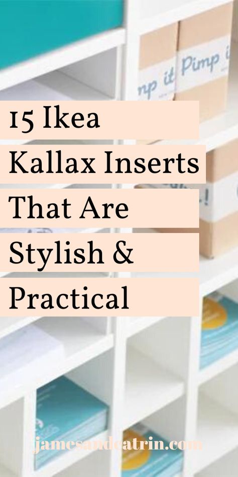 Kallax School Storage, Organisation, Flysta Shelf Unit Ideas, Ikea Kallax Drawers Hack, Kallax Storage Boxes, Kallax Homeschool Organization, Kallax On Wheels, Vihals Storage Hack, Kallax Book Storage