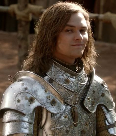 And to all a gay knight: Loras Tyrell, the Knight of Flowers King Tommen, Knight Of Flowers, Loras Tyrell, Renly Baratheon, Finn Jones, House Tyrell, The North Remembers, Historical Armor, Gra O Tron