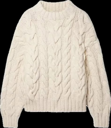 Cream Knitwear, Christmas List Inspo, The Round Up, Shopping List Clothes, Outfit Designer, White Cable Knit Sweater, 80 Fashion, Day Fits, Chunky Cable Knit Sweater