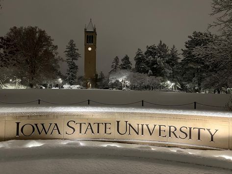 U Of I, Ames Iowa, College Vision Board, Iowa State University, Dream Future, Iowa State Cyclones, Uni Life, Iowa State, Alma Mater