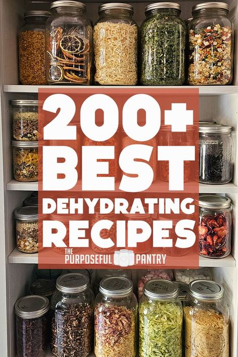 Dehydrate your garden produce, and grocery store finds to stock your pantry! Learn how to dehydrate fruits, vegegtables, herbs and meats to create a well-stocked pantry to last well into next year! This handy resource will help you learn how to dry foods to store in your pantry all year long! Dehydrator Recipes Fruit, Dehydrating Recipes, Best Food Dehydrator, Dehydrating Food Storage, Dehydrate Potatoes, Food Dehydration, Potatoes Tomatoes, Stock Your Pantry, Dehydrated Vegetables