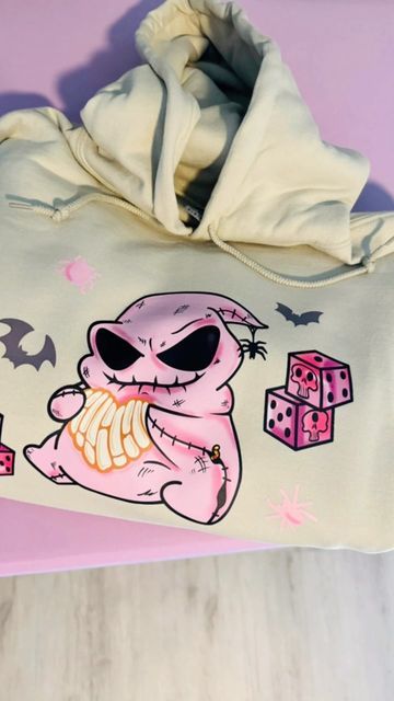 J’s imaginations on Instagram: "#making an Oogie Boogie sweater! #spookyseason #oogieboogie #pink •Heat Press at 320 for 30 sec, and peel when cold #smallbusiness #smallbusinessowner #smallbusinesssupport #smallbiz #smallbizowner #makingasweater #dtf" Oogie Boogie Sweater, Oogie Boogie, Heat Press, Heat, Pink, On Instagram, Quick Saves, Instagram