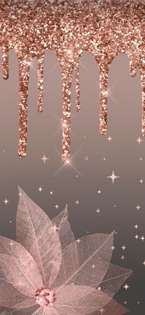 Rose Gold Flowers Wallpaper, Rose Gold Lockscreen Aesthetic, Pretty Iphone Wallpaper Lock Screen, Bling Wallpaper Backgrounds, Rose Gold Lockscreen, Bedroom Wallpaper Aesthetic, Rose Gold Glitter Wallpaper, Rose Gold Wallpaper Iphone, Bedroom Wallpapers