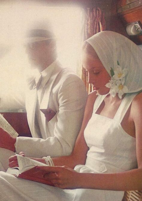 Jerry Hall, Dressed In White, Vogue Patterns, Foto Art, Moda Vintage, Looks Vintage, Wedding Bells, Marry Me, Future Wedding