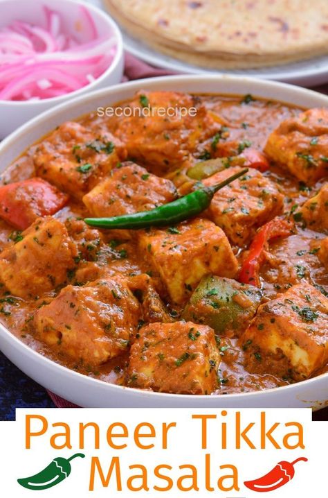 Panner Curry Indian Dishes, Indian Veg Main Course Dishes, Special Foods Recipes, Creamy Paneer Recipe, Panner Tikka Masala Recipe, Paneer Curry Recipes Indian Dishes, Indian Main Course Vegetarian, Indian Main Course Recipes, Veg Paneer Recipes