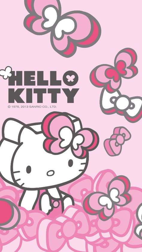 Hello Kitty Poster Prints, Hello Kitty Poster, Y2k Hello Kitty, Hello Kitty Images, Hello Kitty Aesthetic, Hello Kitty Characters, Hello Kit, Kitty Drawing, Hello Kitty Backgrounds