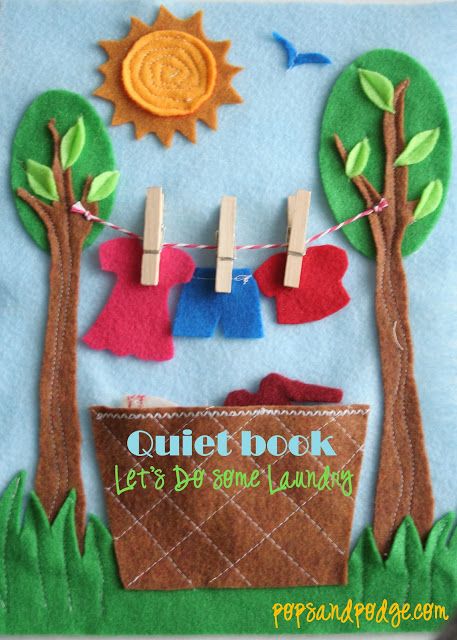 World Wide Wednesday: Quiet Book Ideas - The Inspired Home Silent Book, Quiet Book Templates, Diy Quiet Books, Baby Quiet Book, Quiet Book Patterns, Toddler Quiet Book, Quiet Activities, Felt Books, Felt Quiet Books