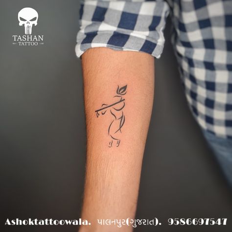 TashanTattoo
AshokTattooWala
S.4.5,Tirupati plaza
Opp. New bus stand
Near gd modi collage
Palanpur (gujrat)
9586697547
9687533310 Om Krishna Tattoo, Krishna Images Tattoo, Cute Krishna Tattoo Design, Krishna Inspired Tattoos, Tattoo Designs Krishna, Krishna Tatoos Design, Krishna Ji Tattoo, Small Krishna Tattoo, Asthetic Tattoos Woman Hand