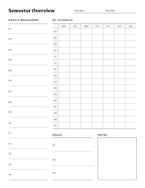 Semester Overview - Notability Gallery Semester Overview, Quick Saves