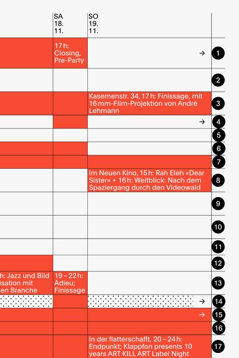 Summe 2017 - Fonts In Use Timetable Graphic Design, Typeface Poster, Art Spaces, Book Design Inspiration, City Branding, Graph Design, Visual Identity Design, Space Poster, Information Graphics