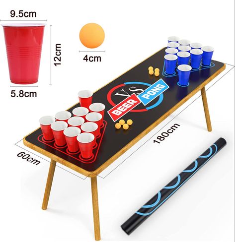 Games For Adults Party, Beer Pong Rules, Drinking Games For Adults, Beer Pong Cups, Drunk Games, Games For Adults, Beer Pong Tables, Pong Table, Beer Pong