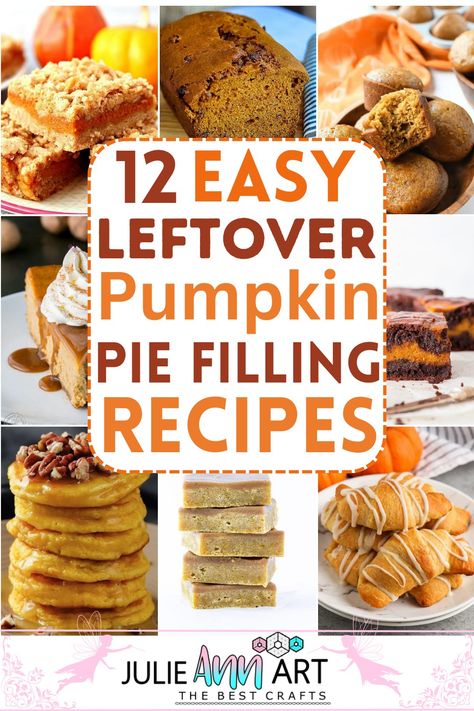 Easy Leftover Pumpkin Pie Filling Recipes 2 Pumpkin Pie Filling Recipes, Leftover Pumpkin Pie Filling, Pumpkin Pie Filling Recipe, Leftover Pumpkin Pie, Sweet Potato Pie Filling, Libbys Pumpkin Pie, Pumpkin Pie Pancakes, Pumpkin Dish, Canned Pumpkin Recipes