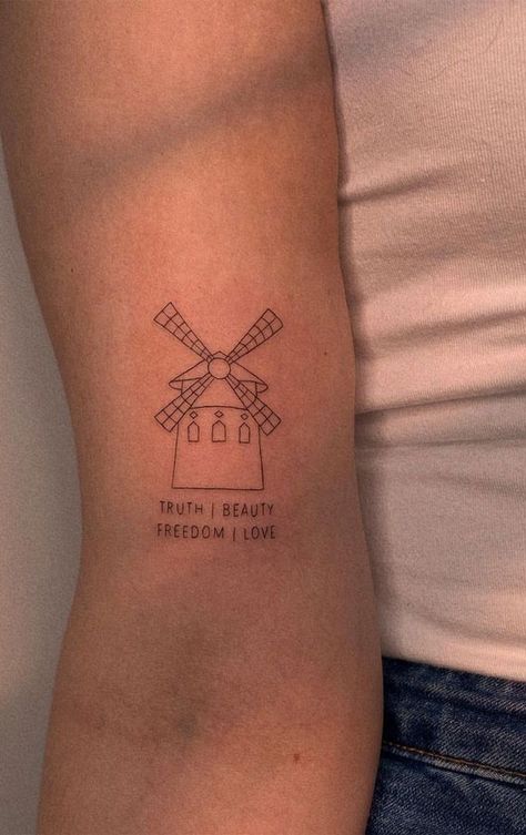 Switzerland Tattoo Ideas, Tattoo Templates For Women, Tattoo Designs For Women Meaningful, Germany Tattoo Ideas, Amsterdam Tattoo Ideas, German Tattoo Ideas For Women, Moulin Rouge Tattoo, Meaningless Tattoos, Netherlands Tattoo