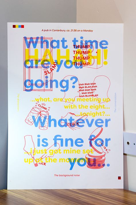 A screen printed poster Typography Poster Design Layout, Typography Poster Ideas, Screenprinting Poster, Screenprinted Poster, Plakat Design Inspiration, Risograph Design, Risograph Poster, Manifesto Design, Visuell Identitet