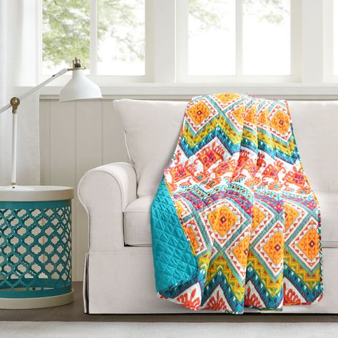 Boho throw blanket