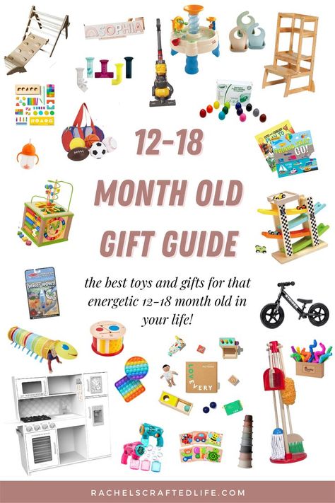 One Year Old Christmas Gifts, 12 Month Old Toys, Stocking Stuffers For Toddlers, 1st Birthday Boy Gifts, 12 Month Toys, Toddler Gift Guide, Toddler Stocking Stuffers, Stocking Stuffers For Boys, Baby 12 Months