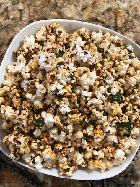 Browned Butter Popcorn — Tanorria's Table Homemade Microwave Popcorn, National Popcorn Day, Popcorn Day, Microwave Popcorn Maker, European Butter, Stovetop Popcorn, The Movie Theater, Popcorn Shop, Homemade Popcorn