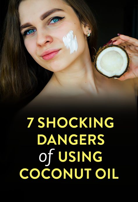 7 Shocking Dangers Of Using Coconut Oil Can I Use Coconut Oil On My Hair, Benefits Of Coconut Oil On Face, Baking Soda And Coconut Oil Mask, Benefit Of Coconut Oil, Skin Care With Coconut Oil, Benefits Of Coconut Oil For Skin, How To Use Coconut Oil For Skin, Coconut Oil Uses For Skin Faces, Coconut Oil Mouth Rinse