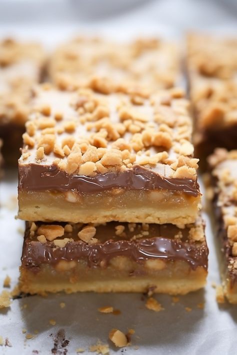 Dessert Recipes With Toffee Bits, Skor Toffee Bits Recipes, Cake Mix Toffee Bars, Shortbread Toffee Bars, Toffee Chocolate Chip Bars, Macintosh Toffee Tarts, Brownies With Toffee Bits, Polish Pasta, Toffee Bits Recipe