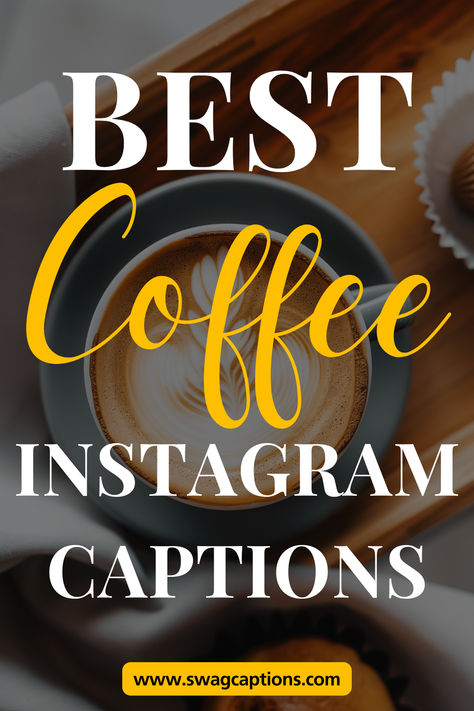 Looking for the perfect caption to pair with your coffee posts? Check out our collection of the best Coffee Instagram Captions! From witty one-liners to cozy vibes, these captions will make your coffee shots even more delightful. Whether you're a morning espresso enthusiast or a latte lover, we've got you covered. Sip, snap, and share your caffeine moments with captions that brew up the perfect touch. Pin now to never run out of coffee inspo for your Instagram feed! Coffee Post Captions, Running On Coffee Quotes, Coffee With A View Quotes, Morning Coffee Instagram Story Ideas, Coffee Instagram Story Caption, Caffeine Captions, Fall And Coffee Quotes, Espresso Captions, Morning Coffee Captions Instagram