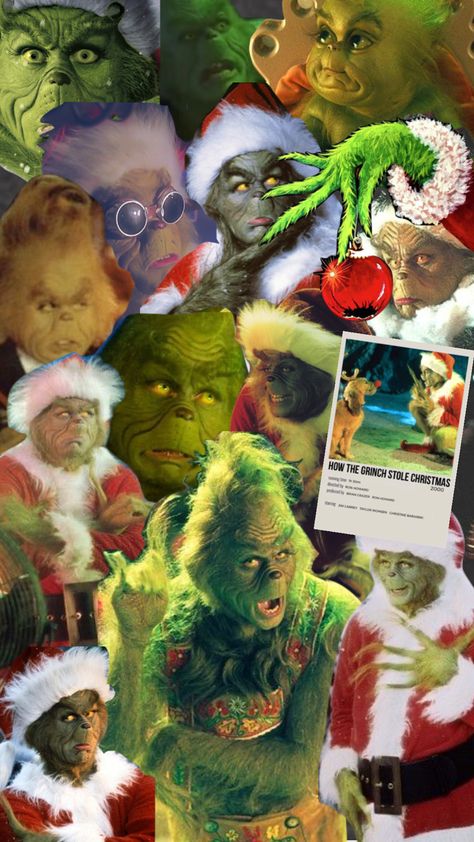 The Grinch Wallpaper Jim Carrey, Grinch Aesthetic Wallpaper, Christmas Y2k Wallpaper, Christmas Wallpaper Funny, Grinch Wallpaper, Immagini Grinch, Claymation Christmas, O Grinch, Funny Christmas Wallpaper