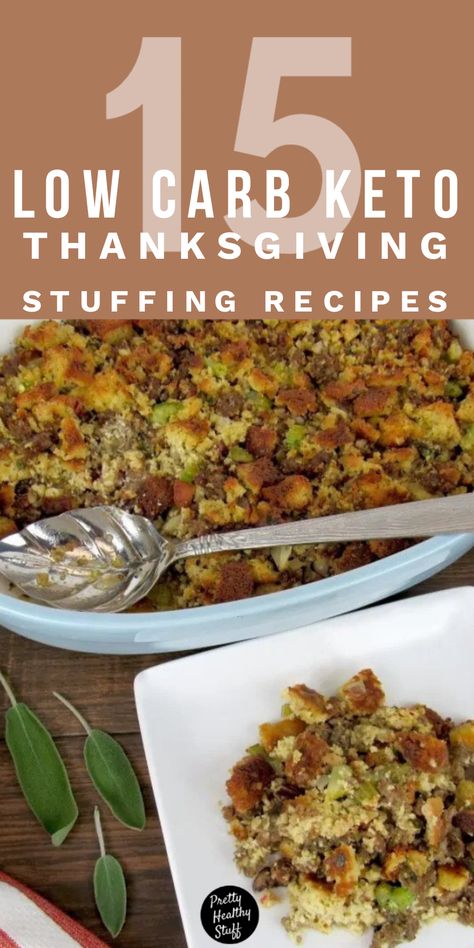 Keto Stuffing With Keto Bread, Keto Stuffing Recipes Thanksgiving, Low Carb Stuffing Recipes, Keto Thanksgiving Stuffing, Keto Sausage Stuffing, Low Carb Stuffing Thanksgiving, Keto Dressing Thanksgiving, Keto Stuffing Thanksgiving Low Carb, Keto Stuffing Recipes