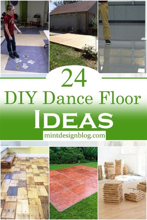 Diy Wood Dance Floor, Diy Dancefloor Outdoors, Diy Portable Dance Floor, Unique Wedding Dance Floor Ideas, Cheap Dance Floor Ideas, Outdoor Dance Floors Diy, Outdoor Dance Floor Ideas, Rug Dance Floor Wedding, Diy Dance Floor Cheap