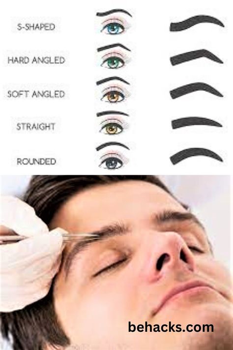 Hard Angled
Soft Angled
Straight 
S-Shaped 
Rounded 
behacks.com Guys Eyebrows Shapes Men, Eyebrow Shaping For Men, Mens Eyebrows Shaping Before And After, Eyebrow Men Style, Men’s Eyebrow Shaping, Eyebrow Line Men, Straight Eyebrows Men, Eye Brow Slits Men, Mens Eyebrows Shaping