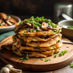 Pancake Flavor Ideas, Mushroom Pancakes, Breakfast Mushrooms, Pancake Fillings, Savoury Pancakes, Mushroom Breakfast, Flavored Pancakes, Savory Pancakes, Dinner Plans