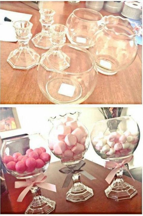 Baby Shower Centerpiece Ideas, Baby Shower Desserts Boy, Hot Air Balloon Centerpieces, Diy Baby Shower Centerpieces, Diy Tea Party, Baby Shower Girl Diy, Baby Shower Gift Bags, Baby Shower Desserts