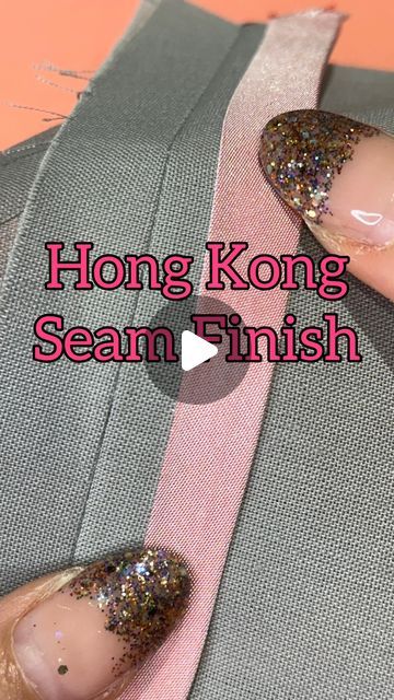 Sewing Tips, Couture, Hong Kong Finish Sewing, Couture Finishing Techniques, Hong Kong Seam Finish, Memade Wardrobe, Sewing Tricks, Diy Wardrobe, Fashion Sewing Tutorials