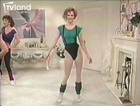 80s Vintage GIF - 80s Vintage Retro - Discover & Share GIFs Silk Undies, Kristin Wiig, God Gif, Retro Lifestyle, 80s Workout, Lose Thigh Fat, Workout Songs, Kristen Wiig, Dancing Gif