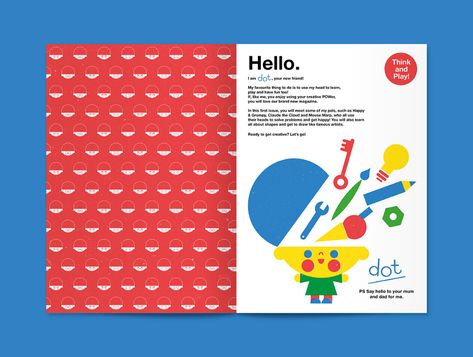 DOT magazine Vol.1 - The Shapes Issue on Behance Anorak Magazine, Kids Magazines, Kids Magazine, 잡지 레이아웃, Magazines For Kids, Book Design Layout, Book Layout, Kids Book, Children Book