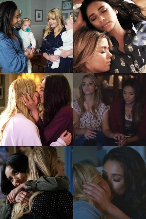 Pll Emily And Alison, Emily And Alison Pll, Alison And Emily, Emily And Alison, Emily Fields, Tv Show Couples, Drama Tv, Happiness Challenge, Drama Tv Shows