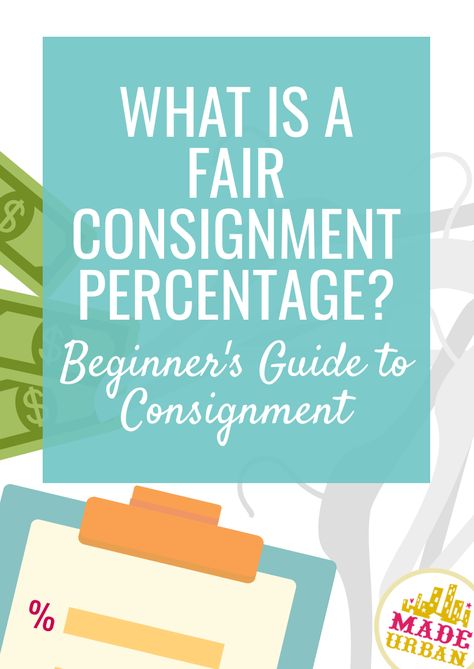 Consignment deals can be a good way to sell your products, but only if you're making a fair percentage of each sale. Here's what to consider. Consignment Pricing Guide, What To Sell Online, Pricing Formula, Flipping Business, Inventory Organization, Boutique Window, Kids Consignment, Thrift Store Fashion, Selling Stuff