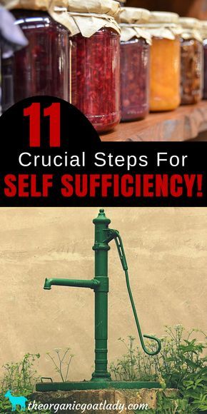 11 Crucial Steps For Self Sufficiency! Self Sufficient Living, Self Sufficient Homestead, Off-Grid Living, Frugal Living Self Sufficient Living, Self Sufficient Homestead, Living Frugal, Self Sufficiency, Off Grid Survival, Going Off The Grid, Homesteading Diy, Homesteading Skills, Self Sufficient