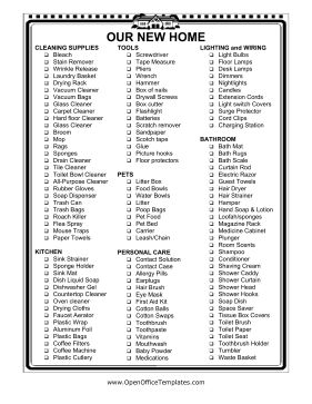 This printable shopping list is for people moving into a new house. Free to download and print Cute Grocery List, New Home Shopping List, Apartment Essentials Checklist, House Checklist, New Home Essentials, New Home Checklist, First Apartment Checklist, Apartment Checklist, Trendy Apartment