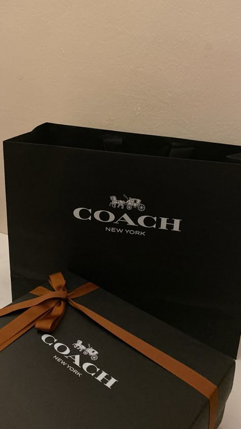 Self Reward, Coach Aesthetic, Business Branding Ideas, Luxury Birthday Gifts, Purse Aesthetic, Vision Board Collage, Coach Shop, Luxury Packaging Design, Aesthetic Bag