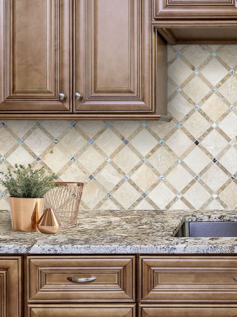 Taupe tile bathroom