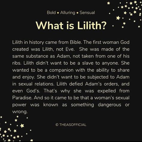 In A World Full Of Eves Be A Lilith, Story Of Lilith, How To Call Upon Lilith, Lilith Vs Eve, Lilith Goddess Drawing, Lillith Goddess Mythology, Lilith In Leo Aesthetic, Lilith In Aquarius Aesthetic, Lilith Symbolism