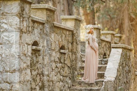 Castle Maternity Shoot, Castle Photoshoot, Lake Arrowhead California, Forest Engagement Photos, Winter Maternity Photos, Maternity Photo Outfits, Magical Images, Huntington Beach California, California Outfits