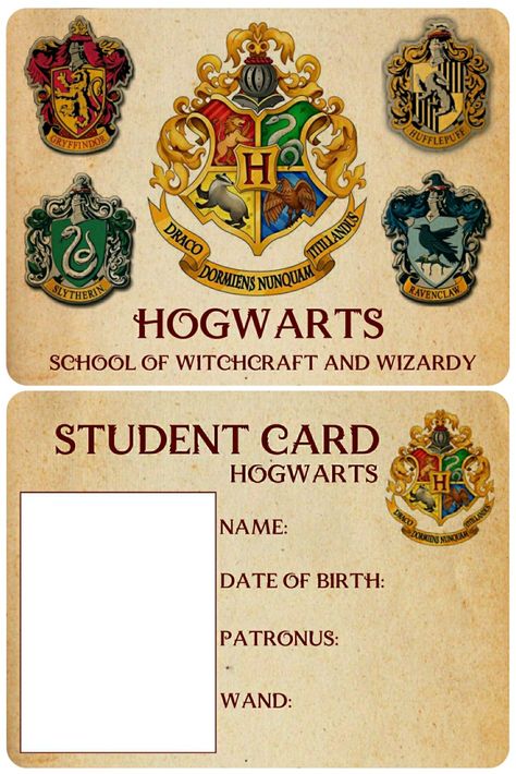 Harry potter id card printable Harry Potter Cards Printable, Hogwarts Stamp Printable, Harry Potter Things To Print, Harry Potter Letters Printable, Harry Potter Journal Printables, Harry Potter Journal Pages Printable, Hogwarts Diploma Printable Free, Harry Potter Envelope Printable Free, Harry Potter Student Id