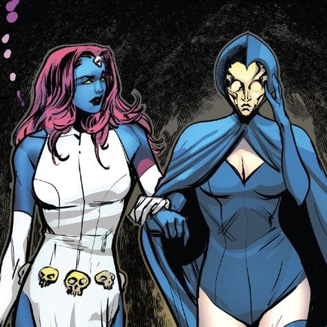 Destiny Xmen, Mystique And Destiny, Mystique Comic, Mystique Xmen, Marvel Ships, Marvel Phases, Xmen, X Men, Marvel Dc