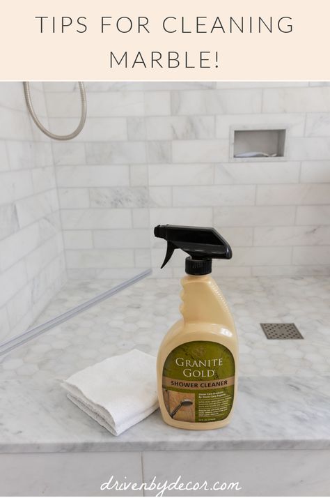 Marble Floor Cleaning Tips, Cleaning Marble Tile, Marble Tile Bathroom Floor, Marble Cleaner, Marble Floor Cleaner, Carrera Marble Bathroom, Cleaning Marble Floors, Marble Countertops Bathroom, How To Clean Stone