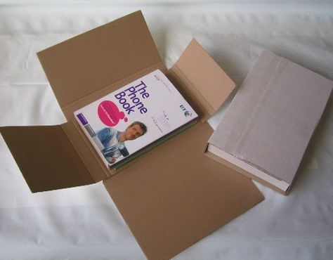 Book Mailer Packaging, Notebook Packaging Ideas, Book Packaging Ideas, Book Packaging, Packing Books, Phone Books, Small Business Growth, Shipping Packaging, Mailer Box