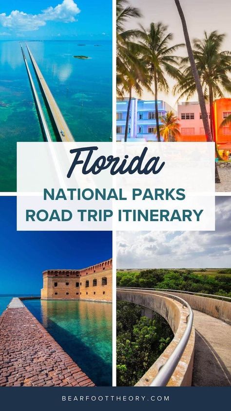 National Park Florida, Florida National Parks Road Trip, Florida National Parks Itinerary, Florida Road Trip Itinerary, 2023 Adventure, Florida Itinerary, Florida Road Trip, Key Biscayne Florida, Florida National Parks